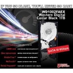 Western Digital Caviar Black 1TB 64MB 7200rpm WD1002FAEX Merevlemez