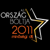 Ország Boltja 2011 Minőségi díj Szórakoztató elektronika kategória I. helyezett