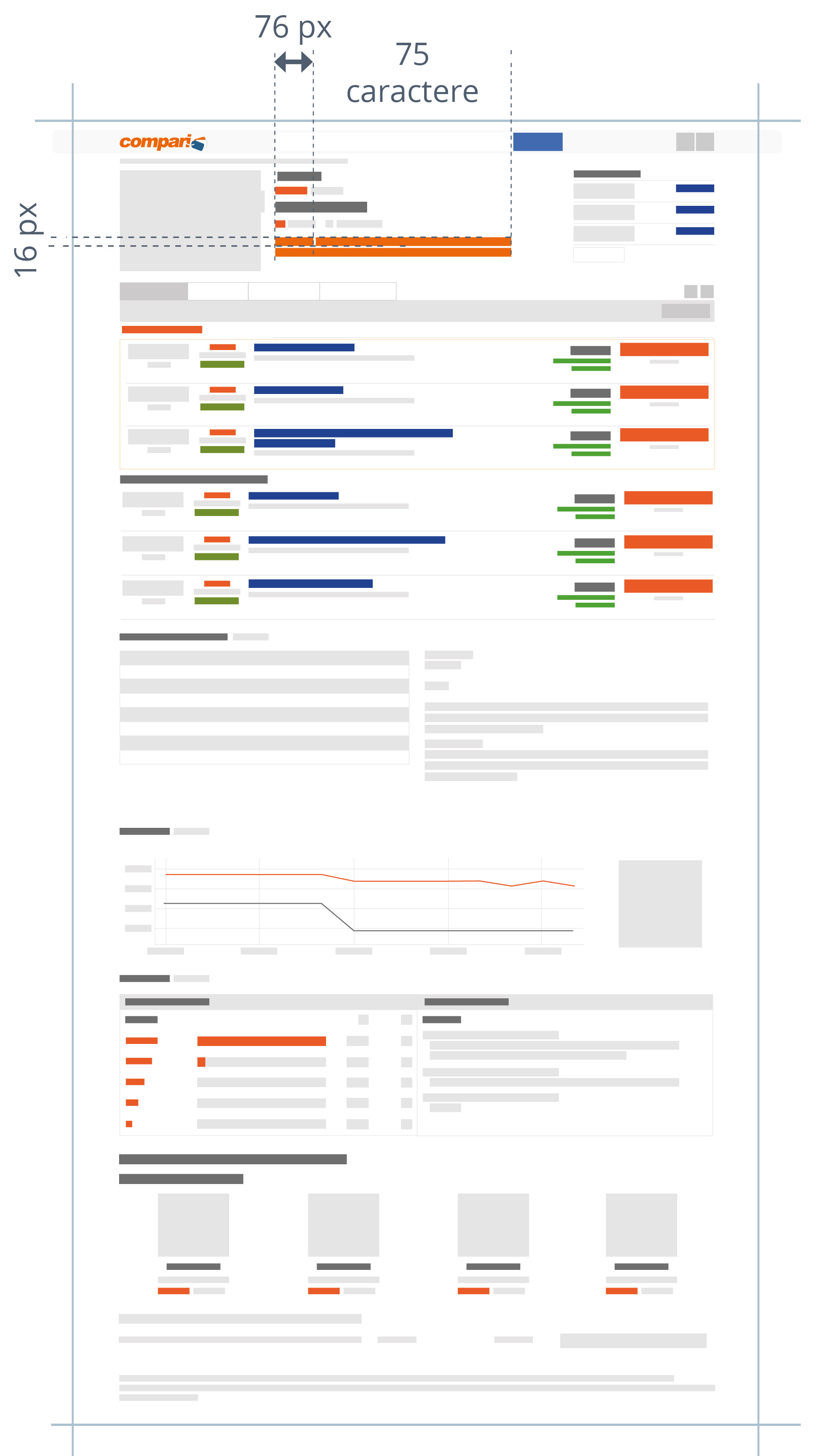 Campanie link wireframe