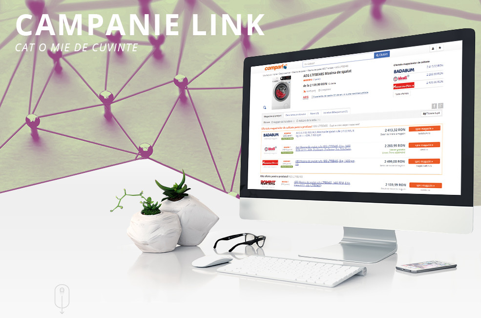 Campanie link - Cat o mie de cuvinte
