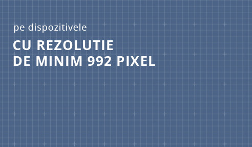 Aparitie aceasta suprafata este vizibila pe dispozitive cu rezolutie de minim 993 pixel