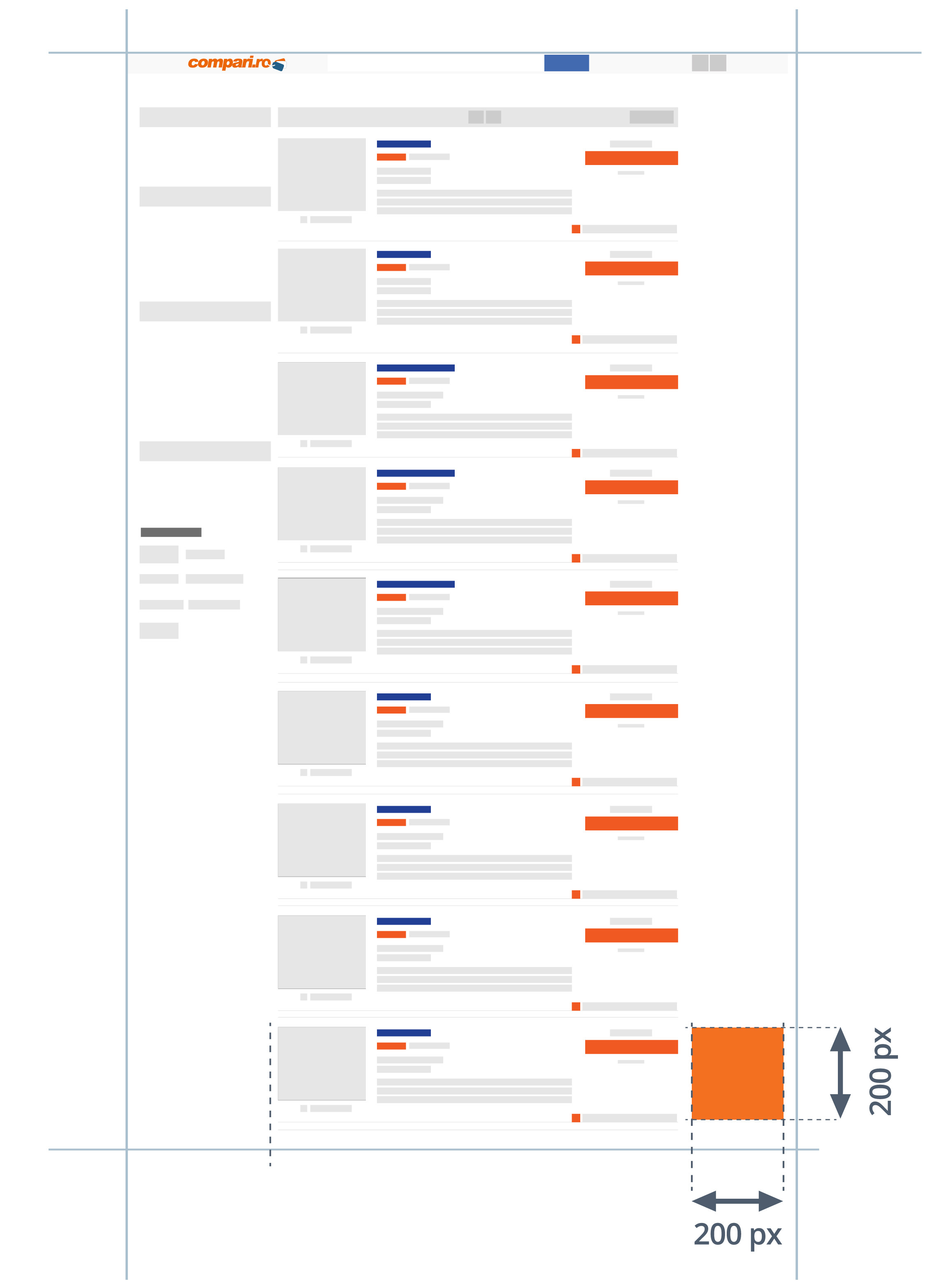 Sticky Corner wireframe