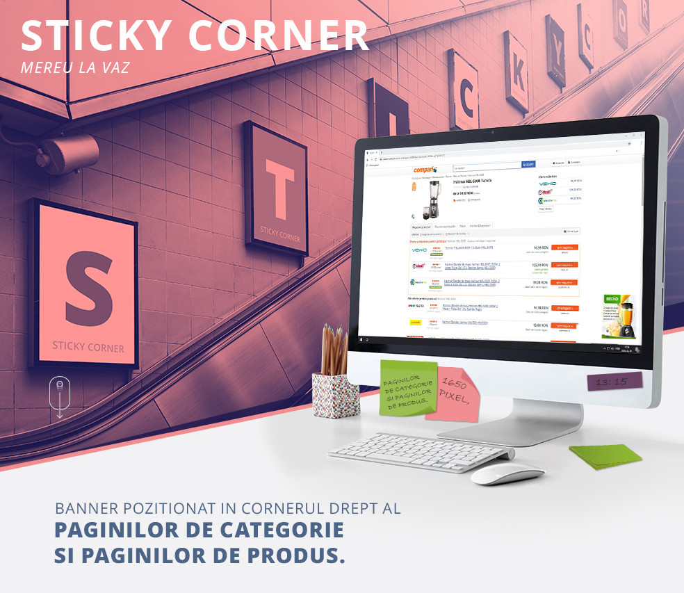 Sticky Corner - Mereu la vaz