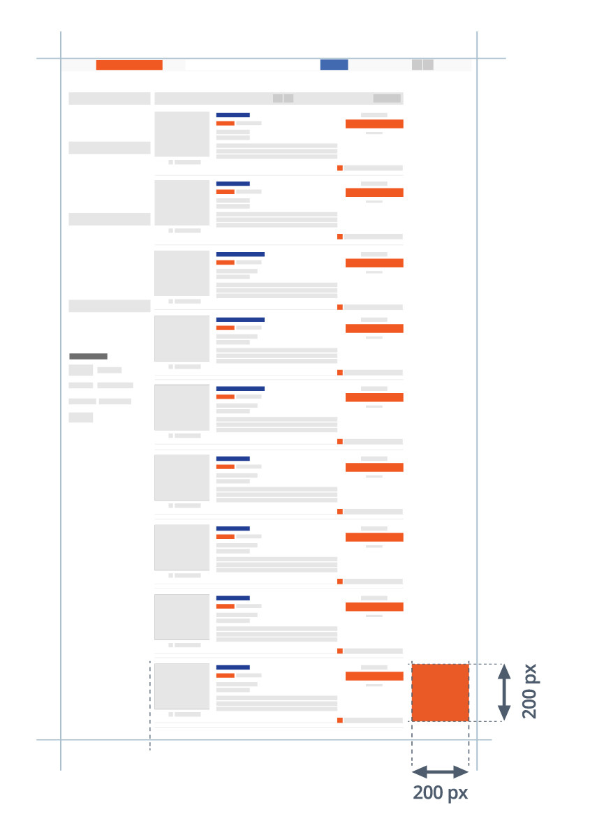 Sticky Corner wireframe