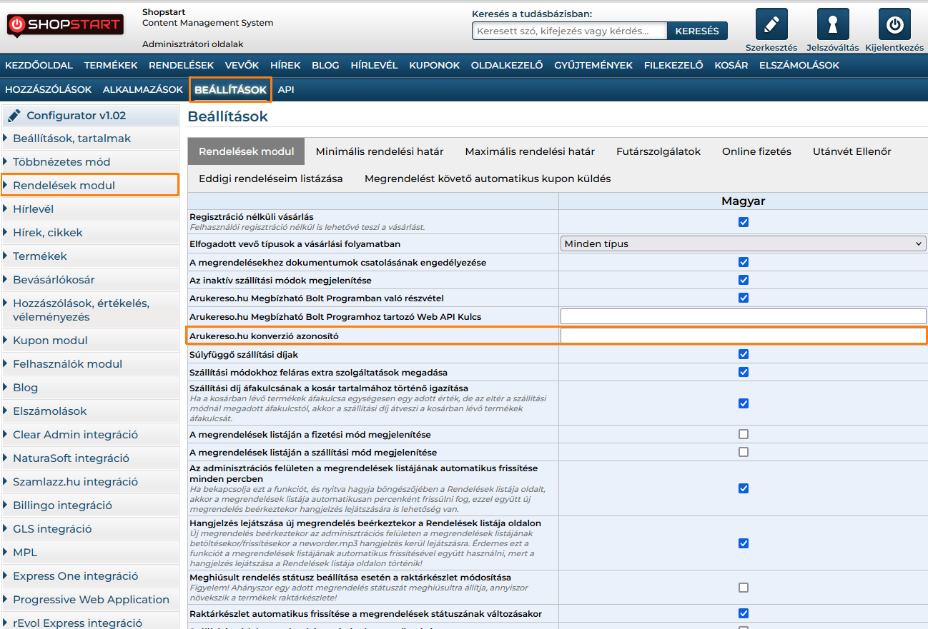 A screenshot of a website