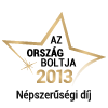 Ország Boltja 2013 Népszerűségi díj I. helyezett