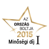 Ország Boltja 2015 Minőségi díj I. helyezett