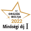 Ország Boltja 2022 Minőségi díj I. helyezett