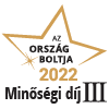 Ország Boltja 2022 Minőségi díj III. helyezett